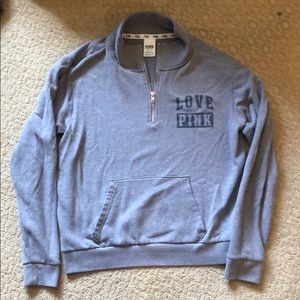 Victoria’s Secret PINK 3/4 ZipUp w/ Pocket